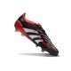 adidas Predator Elite FG Scarpa Nero Rosso Bianco