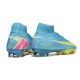 Nike Air Zoom Mercurial Superfly X Elite FG Blu Giallo