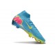 Nike Air Zoom Mercurial Superfly X Elite FG Blu Giallo