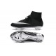 Nuove Scarpe calcio Nike Mercurial Superfly FG - Argento Nero