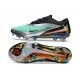Scarpe da Calcio Nike Phantom 6 Elite Low FG Turchese Chrome Grigio Nero