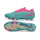 Scarpe da Calcio Nike Phantom 6 Elite Low FG Blu Rosa