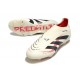 Adidas Predator Elite Senza Lacci Fg Bianco Off Nero Core Rubino Puro