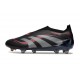 Adidas Predator Elite Senza Lacci Fg Nero Grigio 4 Rosso Lucido