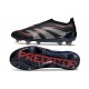 Adidas Predator Elite Senza Lacci Fg Nero Grigio 4 Rosso Lucido