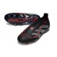 Adidas Predator Elite Senza Lacci Fg Nero Grigio 4 Rosso Lucido