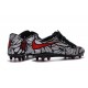 2016 Scarpa da calcio Nike HyperVenom Phinish FG Nero Cremise Acceso Bianco