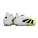 Adidas Predator Elite Senza Lacci Fg Bianco Nero Limone Lucido