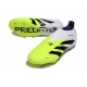 Adidas Predator Elite Senza Lacci Fg Bianco Nero Limone Lucido
