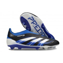 Adidas Predator Elite Senza Lacci Fg Noir Blanc Bleu