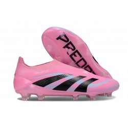 Adidas Predator Elite Senza Lacci Fg Rosa Nero