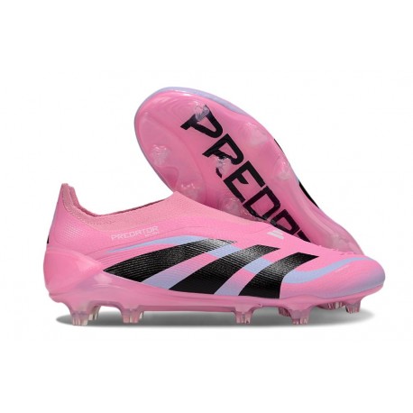Adidas Predator Elite Senza Lacci Fg Rosa Nero