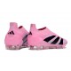 Adidas Predator Elite Senza Lacci Fg Rosa Nero