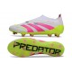 Adidas Predator Elite Senza Lacci Fg Bianco Rosa Lucido Limone Lucido