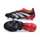 Adidas Predator Elite Senza Lacci Fg X MOMENTS Nero Bianco Rosso Vivido