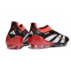 Adidas Predator Elite Senza Lacci Fg X MOMENTS Nero Bianco Rosso Vivido