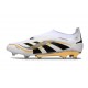 Adidas Predator Elite Senza Lacci Fg Ftwr Bianco Nero Oro Met