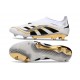Adidas Predator Elite Senza Lacci Fg Ftwr Bianco Nero Oro Met