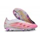 Adidas Predator Elite Senza Lacci Fg Rosa Bianco