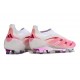 Adidas Predator Elite Senza Lacci Fg Rosa Bianco