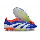 Adidas Predator Elite Senza Lacci Fg Blu Lucido Ftwr Bianco Rosso Solare