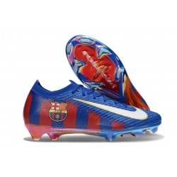 Nike Air Zoom Mercurial Vapor 16 Elite FG Barcelona Blu Rosso Bianco