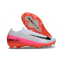 Nike Air Zoom Mercurial Vapor 16 Elite FG Rosso Università Bianco Ossidiana Scuro