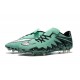 Nike HyperVenom Phinish FG Scarpa da calcio per terreni duri - Uomo Argenteo Nero Verde