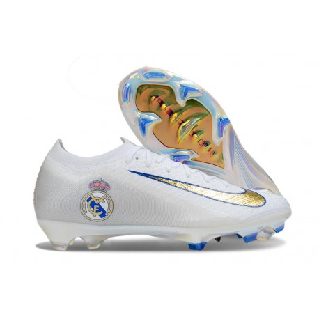 Nike Zoom Mercurial Vapor XVI Elite FG Real Madrid Bianco