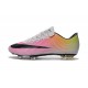 2016 Scarpa da calcio per terreni duri Nike Mercurial Vapor X - Uomo Bianco Nero Volt Arancione Totale