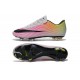 2016 Scarpa da calcio per terreni duri Nike Mercurial Vapor X - Uomo Bianco Nero Volt Arancione Totale