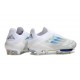 Scarpe da Calcio adidas F50+ LL FG Bianco Perla Metallico