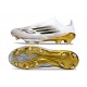 Scarpe da Calcio adidas F50+ LL FG Bianco Nero Core Oro Met