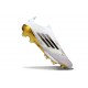 Scarpe da Calcio adidas F50+ LL FG Bianco Nero Core Oro Met