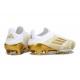 Scarpe da Calcio adidas F50+ LL FG Bianco Oro Met