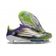 Scarpe da Calcio adidas F50+ LL FG Viola Rush Ftwr Bianco Limone Lucido