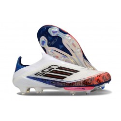 Adidas F50 Elite Senza Lacci X Son Fg Bianco Nero Rosso Acceso