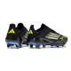 Scarpe da Calcio adidas F50+ LL FG Nero Core Ferro Metallizzato Limone Lucido