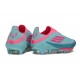 Scarpe adidas F50+ LL FG Messi Flash Acqua Rosa Lucido Ciano Lucido