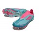 Scarpe adidas F50+ LL FG Messi Flash Acqua Rosa Lucido Ciano Lucido