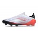 adidas F50 Elite Senza Lacci FG Nuovo Bianco Nero Rosso