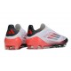 adidas F50 Elite Senza Lacci FG Nuovo Bianco Nero Rosso