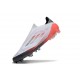 adidas F50 Elite Senza Lacci FG Nuovo Bianco Nero Rosso