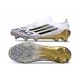 adidas F50 Elite Senza Lacci FG Bianco Nero Core Oro Met