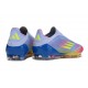adidas F50 Elite Senza Lacci FG Nuovo Blu Fusion Limone Lucido Rosa Lucido