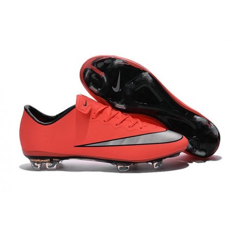 Nike Mercurial Vapor FG Scarpa da calcio per terreni duri - Uomo Nero Bianco Verde Blu Arancione Rosa Giallo