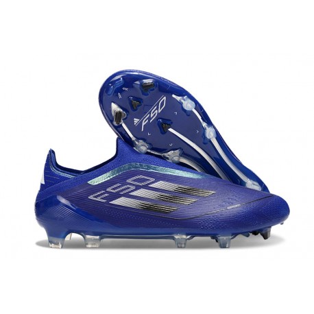 adidas F50 Elite Senza Lacci FG Nuovo Blu