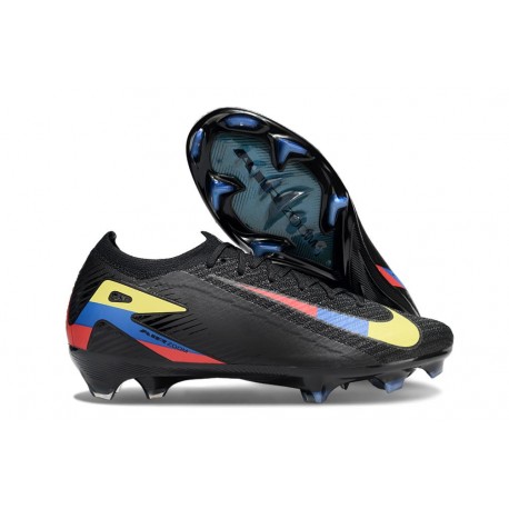 Nike Zoom Mercurial Vapor XVI Elite FG Nero Giallo Blu Rosso