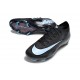 Nike Zoom Mercurial Vapor XVI Elite FG Nero Blu Ghiaccio