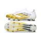 adidas F50 Elite Senza Lacci FG Nuovo Bianco Giallo